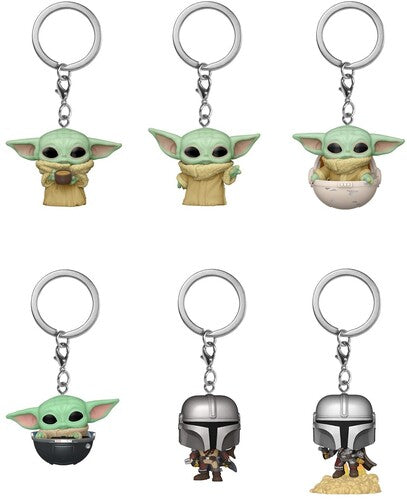 Funko POP! Keychain: The Mandalorian (One Random POP! Keychain Per Purchase)