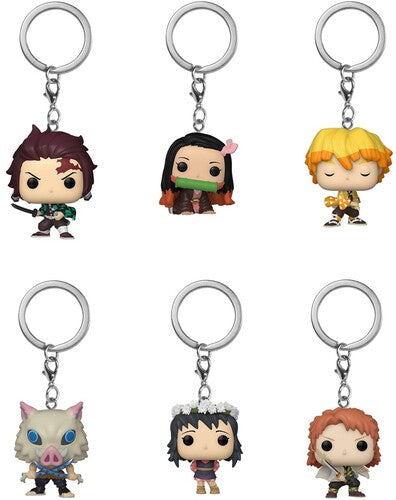 Funko POP! Keychain: Demon Slayer (One Random POP! Keychain Per Purchase)