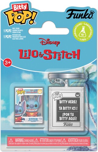 Funko Bitty POP! & Accessory: Disney - 626 Stitch with Keychain