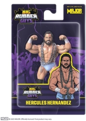 Big Rubber Guys - Wrestling - Hercules Hernandez 8 Figure
