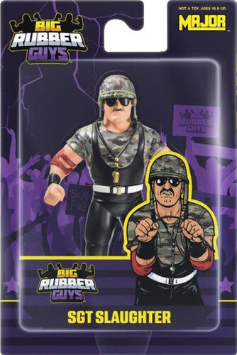 Big Rubber Guys - Wrestling - Sgt. Slaughter (Heel) 8 Figure