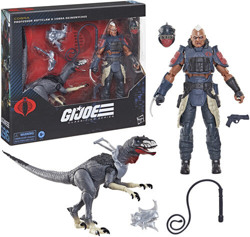G.I. Joe - Classified Series - #196, Professor Rottclaw & Cobra Deinonychus Action Figure 2-Pack