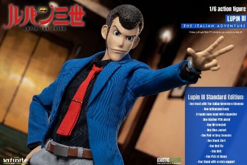Lupin the 3rd The Italian Adventure 1/6 Scale Action Figure Lupin Standard Edition