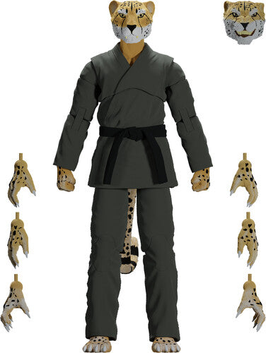Jiu Jitsu Combat Creatures - Chico The Cheetah Action Figure - Green Gi