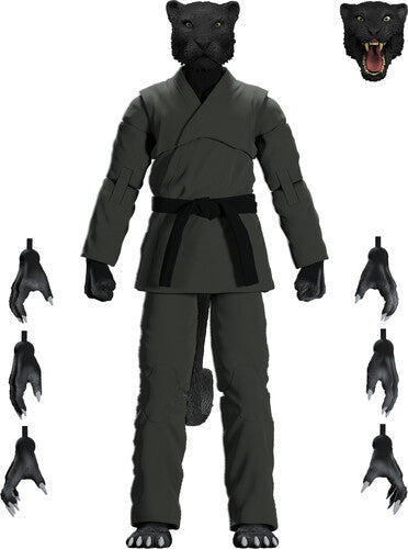 Jiu Jitsu Combat Creatures - Paulo The Panther Action Figure - Green Gi