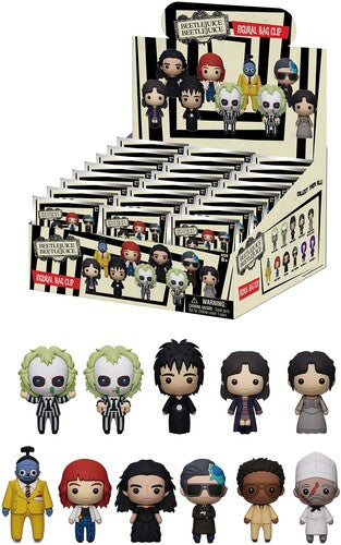 Beetlejuice Beetlejuice - 3D Foam Bag Clip Series 2 - 24pc Blind Bag PDQ