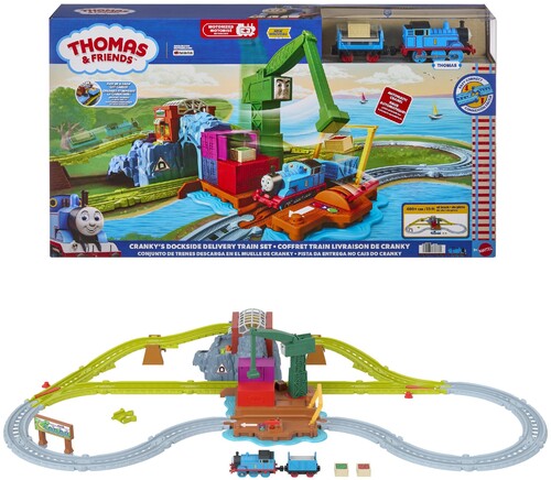 Thomas & Friends Cranky's Dockside Delivery Motorized Train Set