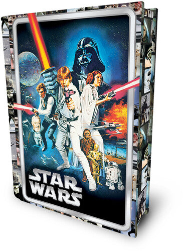 Star Wars Original 1977 Movie Poster 300pc 18x12 in 3D Lenticular Puzzle in a Tin Book