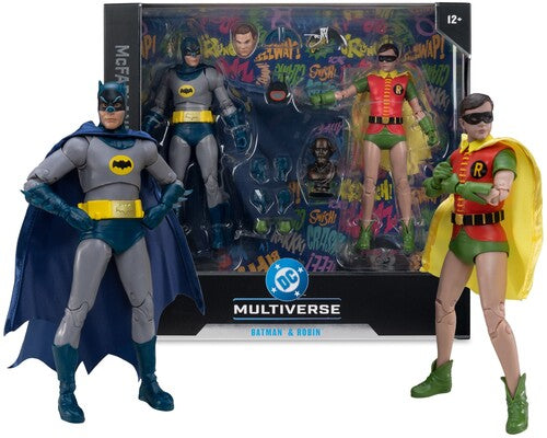 McFarlane Collector Edition #5 - DC Multiverse - Batman and Robin (Batman Classic TV Series) 7" Action Figure 2-Pack
