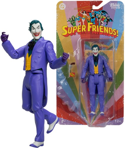 Dc Retro 6 Inch Wave 17 - Super Friends- The Joker