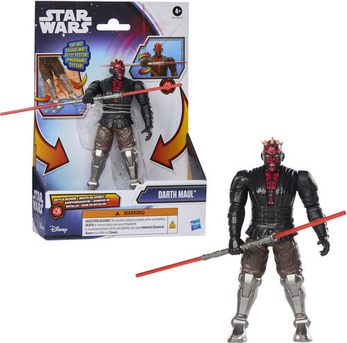 Star Wars - Action FX - Darth Maul Action Figure with Sound