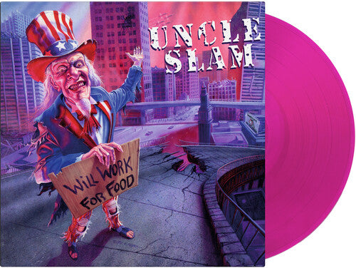 Uncle Slam - Will Work For Food - Limited 180-Gram Translucent Purple Colored Vinyl