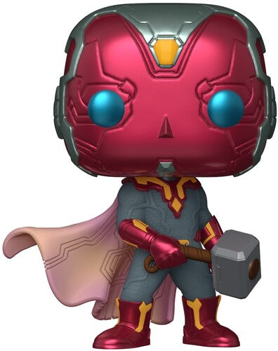 Funko POP! Marvel: MCU Archives - Vision with Mjolnir