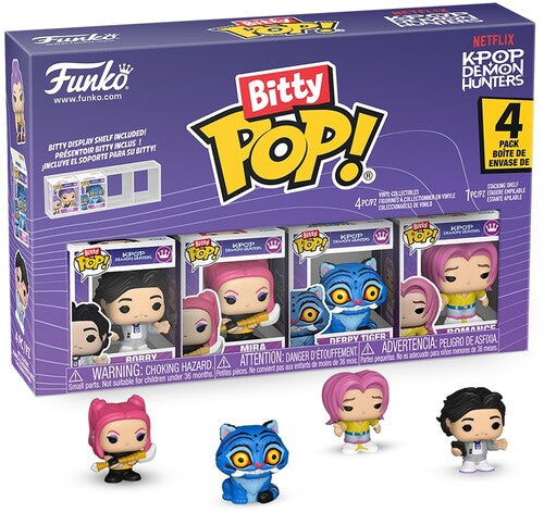 Funko Bitty POP!: Kpop Demon Hunter - Mira 4-Pack (KPDH)
