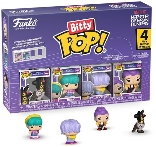 Funko Bitty POP!: Kpop Demon Hunter - Rumi 4-Pack (KPDH)