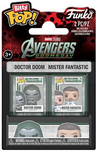 Funko Bitty POP!: Avengers: Doomsday - Dr. Doom & Mister Fantastic 2-Pack (Marvel)