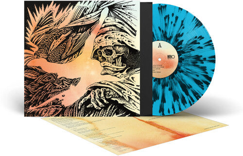 Heavy Eyes - Focus - Transparent Blue with Black Splatter