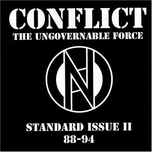 Conflict - Standars Issue Ii 88-94 - White & Black Splatter Vinyl