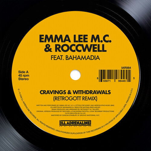 Emma Lee M.C./ Roccwell - Cravings & Withdrawals (feat. Bahamadia)