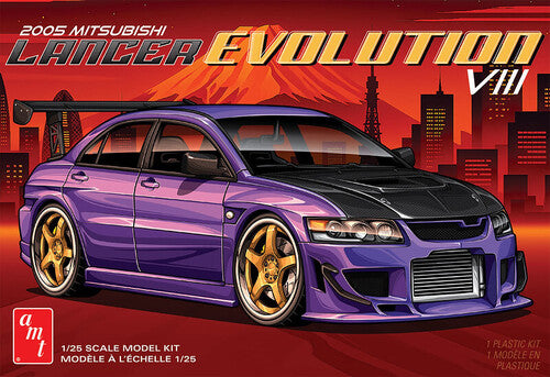 AMT 2005 Mitusbishi Lancer Evolution 1/25 Scale Model Kit