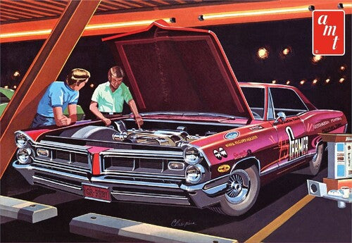AMT 1965 Pontiac Grand Prix Show and Go 1/25 Scale Model Kit