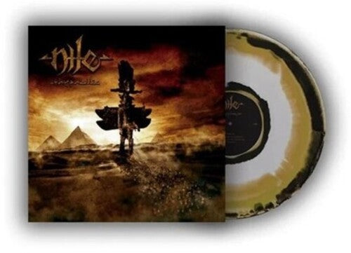 Nile - Ithyphallic - Black Gold & White Swirl Vinyl