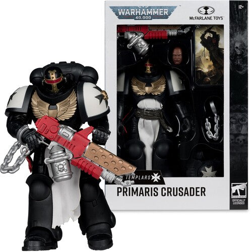 McFarlane Toys - Warhammer 40,000 - Primaris Crusader (Black Templars) 7 Action Figure