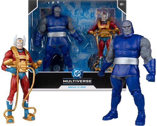 Dc Multiverse With Megafig Darkseid Vs Orion 2pk