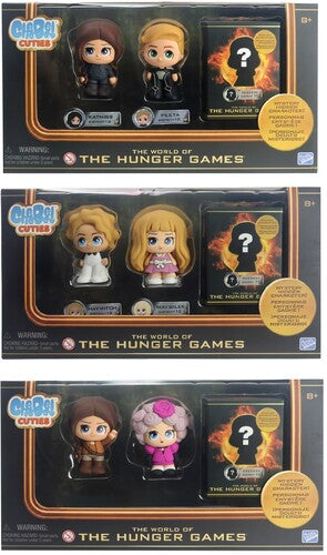 The Loyal Subjects - The Hunger Games - 2.5 Cheebee Cutie Figure 3-pack Full Set