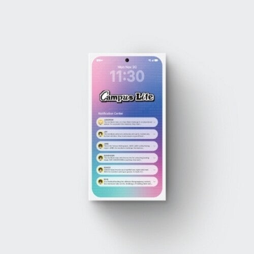 Enhypen World Coupon Card Collection - Campus Life Basic Version