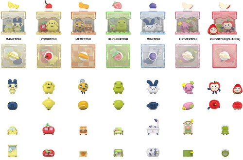 Kandyhome: Tamagotchi Series 6pc Blind Box Pdq