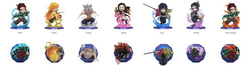 Kwistal: Demon Slayer Unwavering Resolve Series 6pc Blind Box PDQ