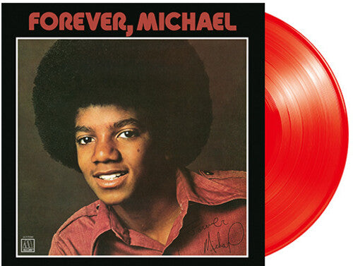 Michael Jackson - Forever, Michael - Clear Red Vinyl