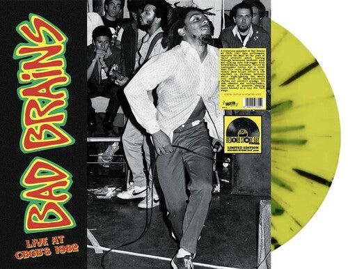 Bad Brains - Live At CBGB'S 1982 - Limited Splatter Colored Vinyl