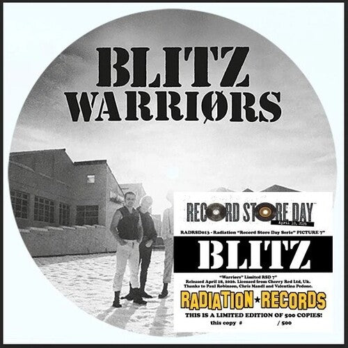 Blitz - Warriors - Limited Picture Disc Vinyl