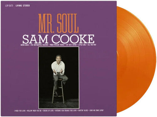 Sam Cooke - Mr. Soul - Limited 180-Gram Orange Colored Vinyl
