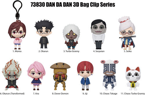 Dan Da Dan - 3D Foam Bag Clip 24pc Blind Bag PDQ