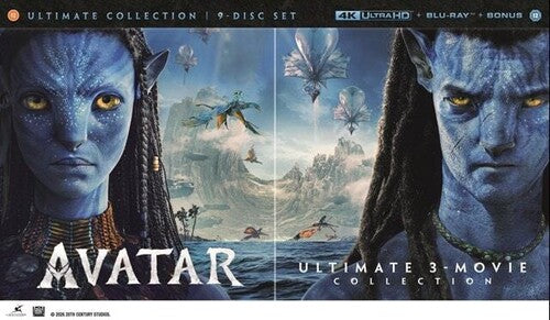 Avatar: Ultimate 3-Movie Collection - Limited Collector's Edition All-Region UHD (Steelbook)