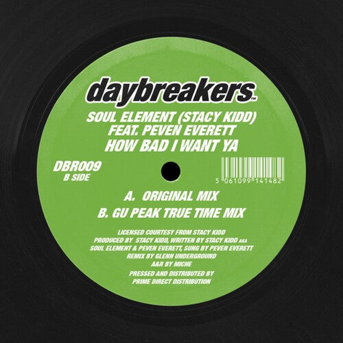 Soul Element (Aka Stacy Kidd & Peven Everett) - How Bad I Want Ya
