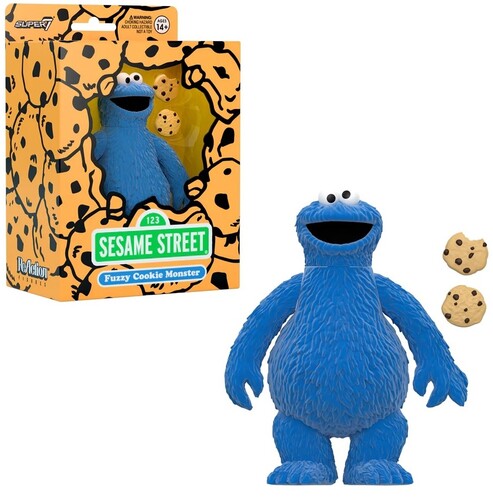 Sesame Street - ReAction Figures - Cookie Monster (Fuzzy)