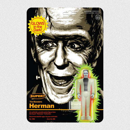 The Munsters - ReAction Figure - Herman Munster (Monster Glow)