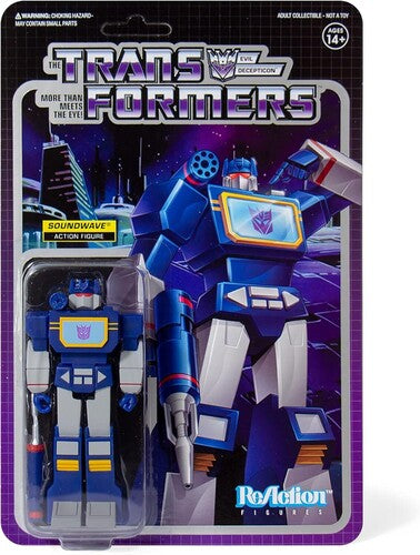 Transformers ReAction Figure - Radio Soundwave