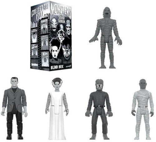 Universal Monsters - Blind Box Wv2 - Black & White Blind Box Flat