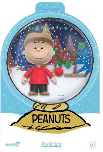 Peanuts - ReAction Figures - Charlie Brown & Sad Tree (Snow Globe Card Back)