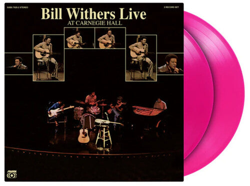 Bill Withers - Live At Carnegie Hall - Limited Gatefold 180-Gram Translucent Magenta Colored Vinyl