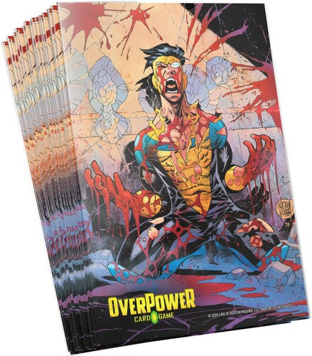 OverPower CCG: Skybound 100 pack Sleeves INVINCIBLE - Invincible