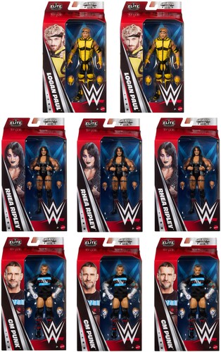 WWE Elite Collection Greatest Hits 8-Piece H Assortment