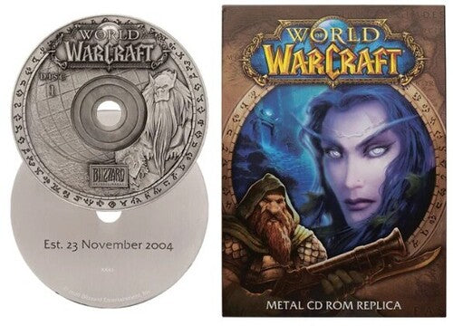 World of Warcraft - LTD ED CD-ROM Brass Plating Replica