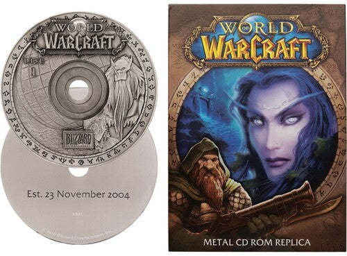 World of Warcraft - Limited Edition Replica - CD-ROM Brass Plating