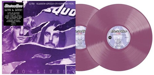 Status Quo - 29th October 1976 Live - 140-Gram Purple Colored Vinyl
